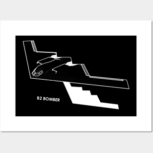B-2 spirit Posters and Art